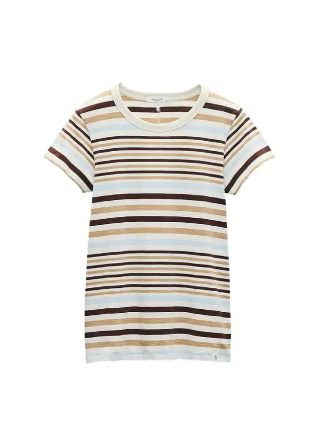 rag & bone The Slub Striped Tee