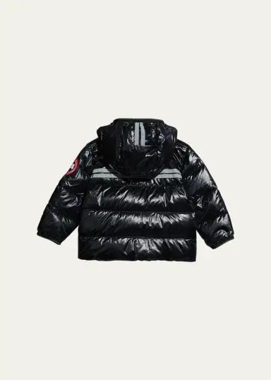 Canada Goose Kid's Crofton Logo Quilted Jacket, Size 6-24M | Thumbnail 2