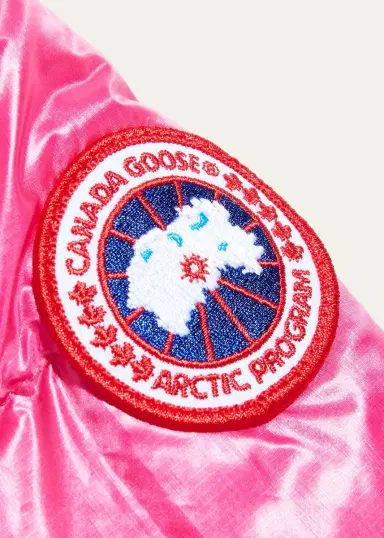 Canada Goose Kid's Crofton Logo Quilted Jacket, Size 6-24M | Thumbnail 4