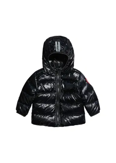 Canada Goose Kid's Crofton Logo Quilted Jacket, Size 6-24M | Thumbnail 1