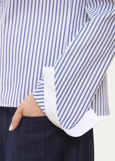 WE-AR4 The Brooklyn Striped Cotton Shirt | Thumbnail 5