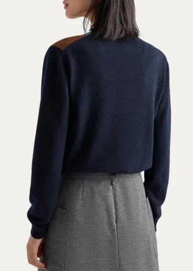 Prada Argyle Cashmere Sweater | Thumbnail 3