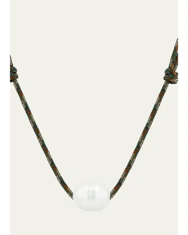 Zoë Chicco Medium Baroque Pearl Paracord Necklace | Thumbnail 1