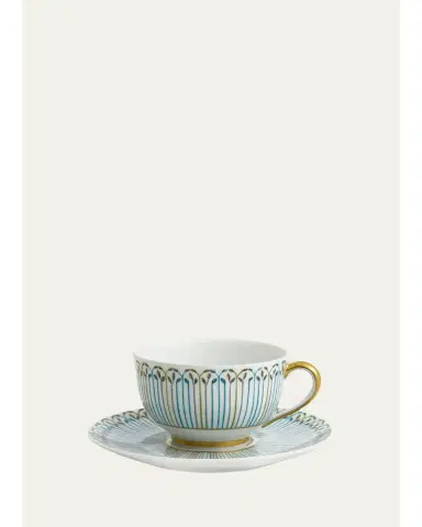 Haviland & Parlon Jardin Teacup & Saucer Set | Thumbnail 1