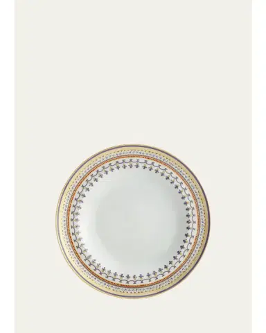 Mottahedeh Chinoise Blue Rim Soup Bowl | Thumbnail 1