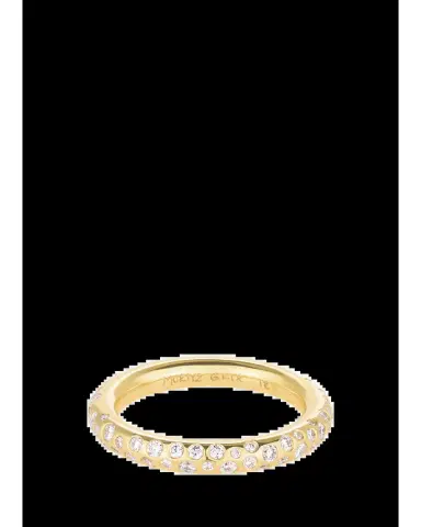 MORITZ GLIK 18K Yellow Gold Circo Gala Band with Diamonds | Thumbnail 2