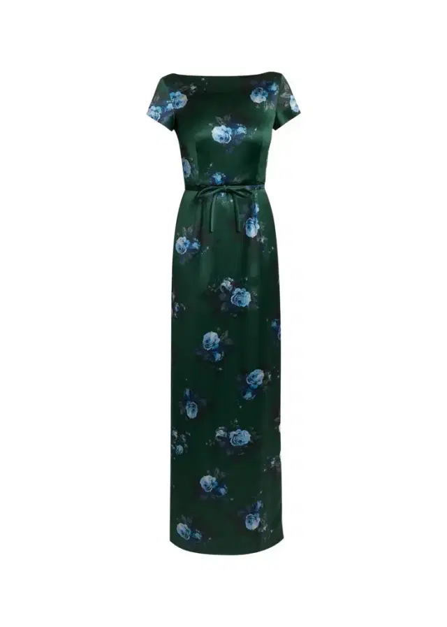 Erdem Duchess Printed Boatneck Maxi Dress
