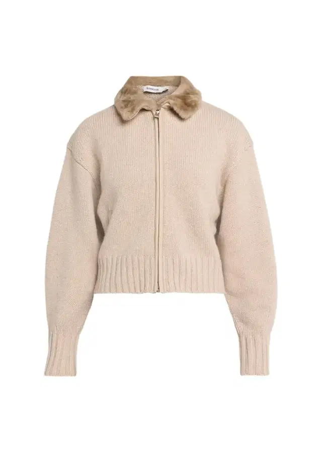 Simkhai Drop Shoulder Wool-Cashmere Cardigan
