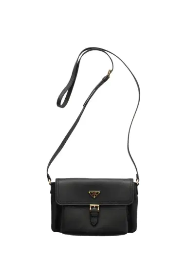Prada Nappa Leather Phone Holder | Thumbnail 1 Prada Nappa Leather Phone Holder | Thumbnail 1