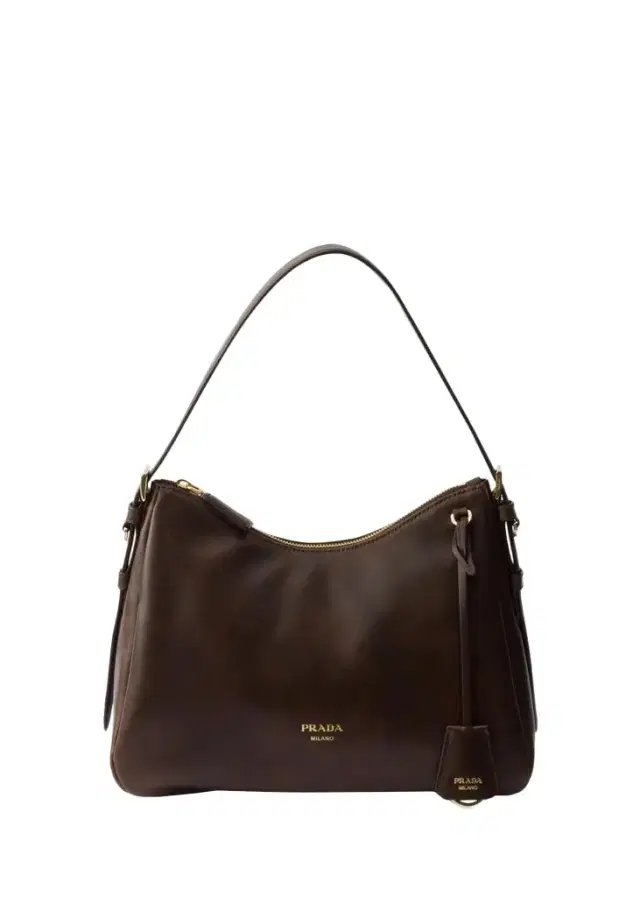 Prada Aimee Medium Leather Shoulder Bag