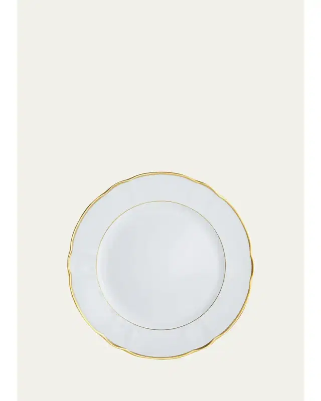 Haviland & Parlon Colette Gold Charger Plate