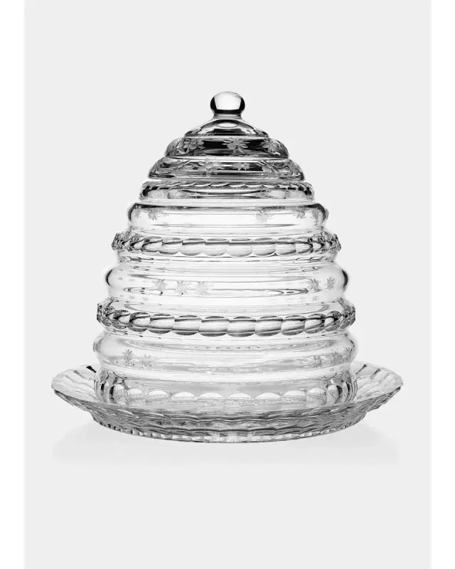 William Yeoward Crystal Rosa Beehive Decorative Accent
