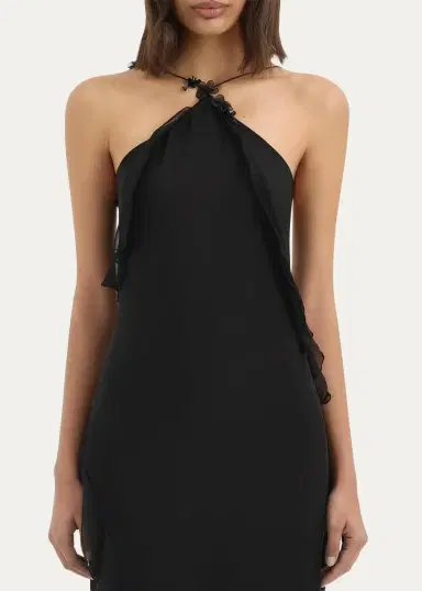 SIR. Lysia Halter Gown | Thumbnail 4 SIR. Lysia Halter Gown | Thumbnail 4