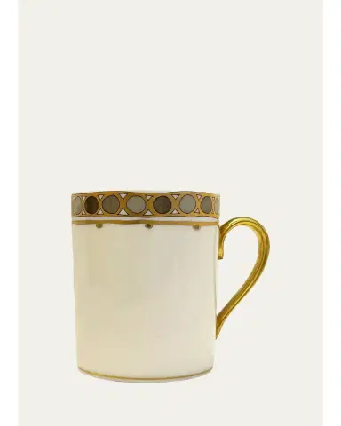 Haviland & Parlon Taupe Patterned Mug | Thumbnail 1