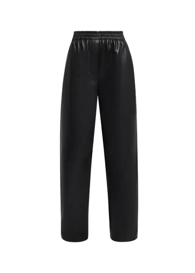Simkhai Corrine Leather Pull-On Pants