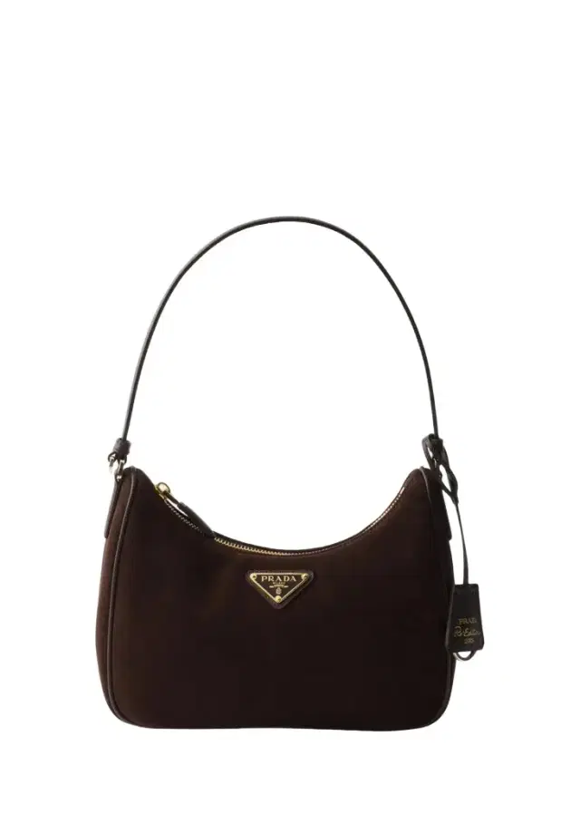 Re-Edition 2005 Mini Nubuck & Saffiano Leather Shoulder Bag