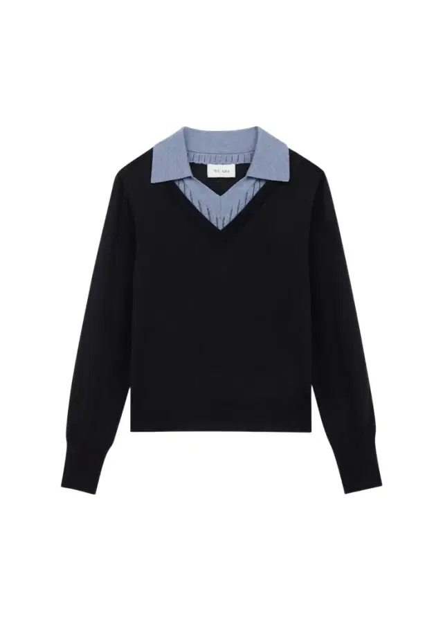 WE-AR4 The Dickie Layered Knit Sweater