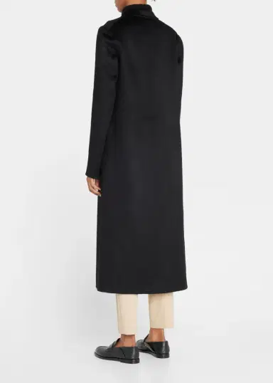 Adam Lippes Zibelline Open-Front Cashmere Midi Coat | Thumbnail 2