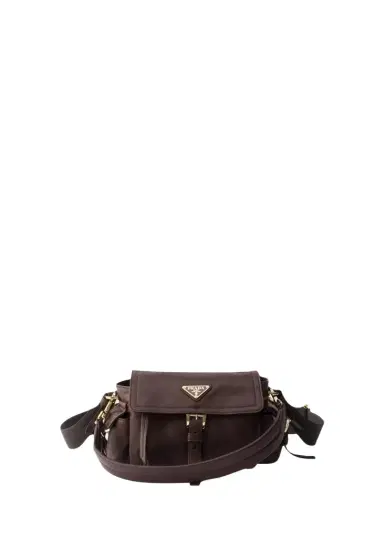 Prada Explore Mini Nappa Leather Shoulder Bag | Thumbnail 1 Prada Explore Mini Nappa Leather Shoulder Bag | Thumbnail 1