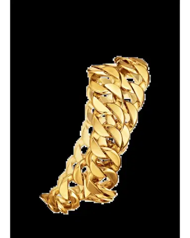 VERDURA 18K Yellow Gold Double Wrap Curb-Link Bracelet | Thumbnail 2