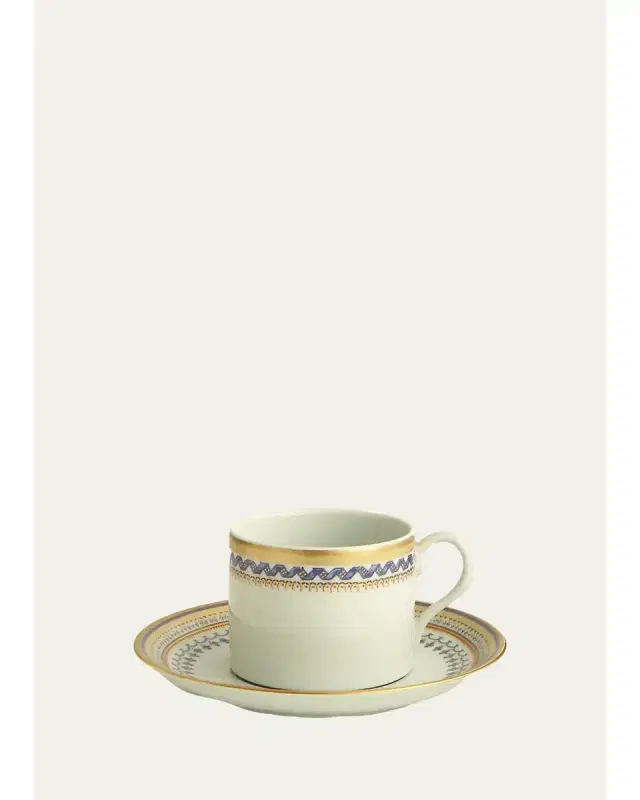 Mottahedeh Chinoise Cup & Saucer