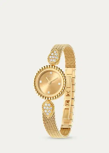 Boucheron Serpent Boheme 18K Yellow Gold Bracelet Watch with Diamonds, 23mm | Thumbnail 3 Boucheron Serpent Boheme 18K Yellow Gold Bracelet Watch with Diamonds, 23mm | Thumbnail 3