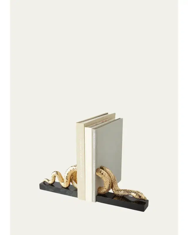L'Objet Snake Bookend Set
