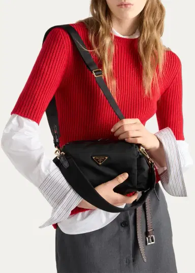 Prada Explore Re-Nylon Crossbody Bag | Thumbnail 11 Prada Explore Re-Nylon Crossbody Bag | Thumbnail 11