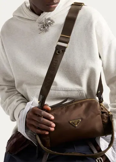 Prada Explore Re-Nylon Crossbody Bag | Thumbnail 6 Prada Explore Re-Nylon Crossbody Bag | Thumbnail 6