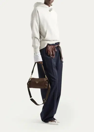 Prada Explore Re-Nylon Crossbody Bag | Thumbnail 9 Prada Explore Re-Nylon Crossbody Bag | Thumbnail 9