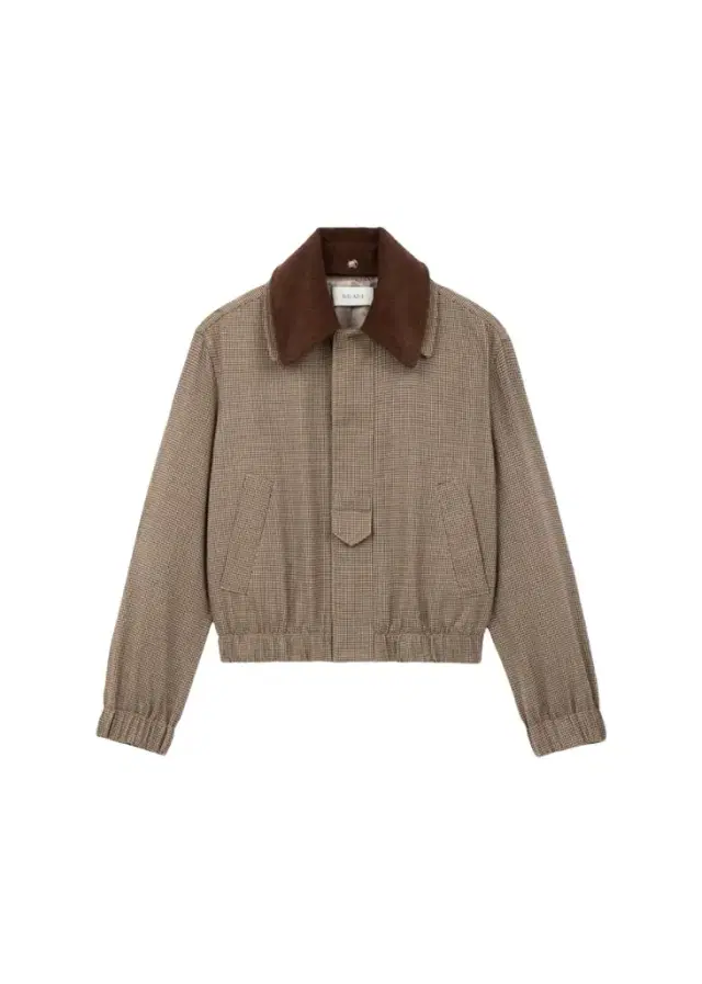WE-AR4 The Oxford Houndstooth Bomber Jacket