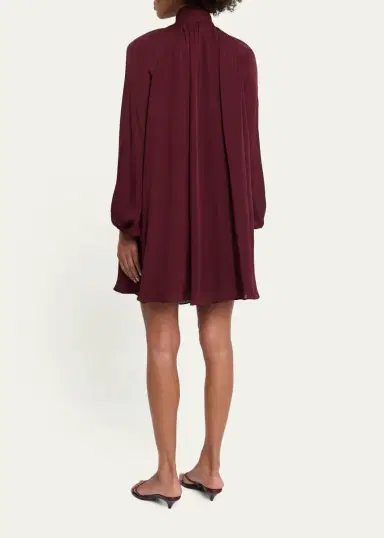 Simkhai Isobel Silk Mini Dress | Thumbnail 3 Simkhai Isobel Silk Mini Dress | Thumbnail 3