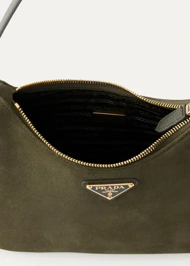 Prada Re-Edition 2005 Mini Suede Shoulder Bag | Thumbnail 3
