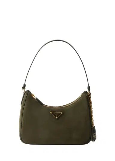Prada Re-Edition 2005 Mini Suede Shoulder Bag | Thumbnail 1