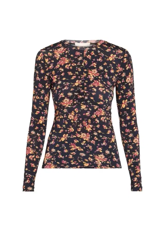 Ulla Johnson Neri Long-Sleeve Jersey Top