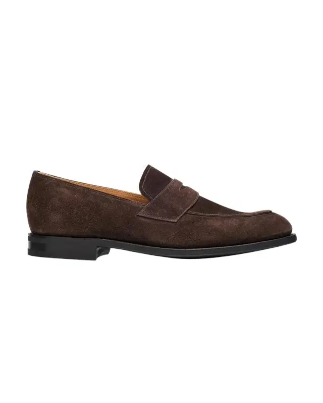 Church's Men's Hertford R 2.0 Suede Penny Loafers