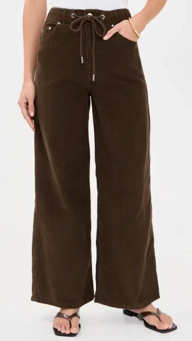 Aligne Alicia Corduroy Pants Chocolate | Thumbnail 2