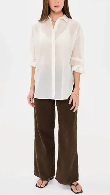 Aligne Alicia Corduroy Pants Chocolate | Thumbnail 5