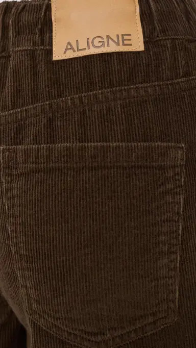 Aligne Alicia Corduroy Pants Chocolate | Thumbnail 6