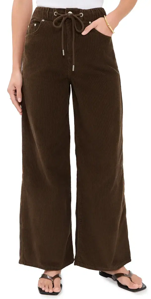 Aligne Alicia Corduroy Pants Chocolate