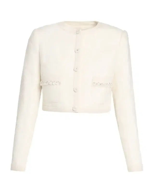 LoveShackFancy Alphie Bouclé Tweed Jacket