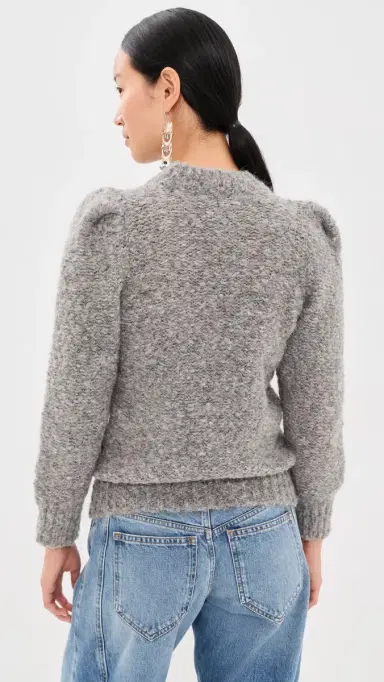 Isabel Marant Emma Sweater Grey | Thumbnail 3