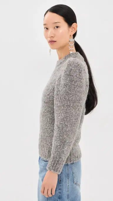 Isabel Marant Emma Sweater Grey | Thumbnail 4