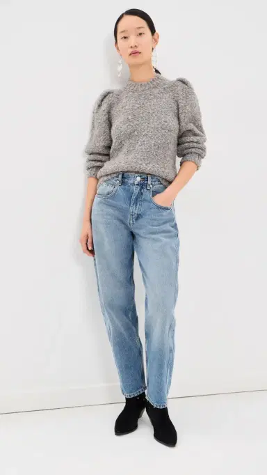 Isabel Marant Emma Sweater Grey | Thumbnail 5