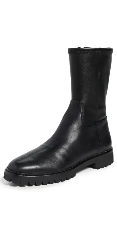 Loeffler Randall Danny 3mm Tall Ankle Lug Sole Boots Black | Thumbnail 1 Loeffler Randall Danny 3mm Tall Ankle Lug Sole Boots Black | Thumbnail 1