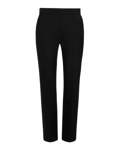 Max Mara Waist Strap Straight-Leg Ankle Trousers | Thumbnail 1