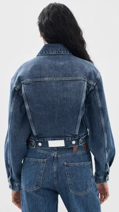 RE/DONE A Frame Denim Jacket SONOA INDIGO | Thumbnail 3 RE/DONE A Frame Denim Jacket SONOA INDIGO | Thumbnail 3