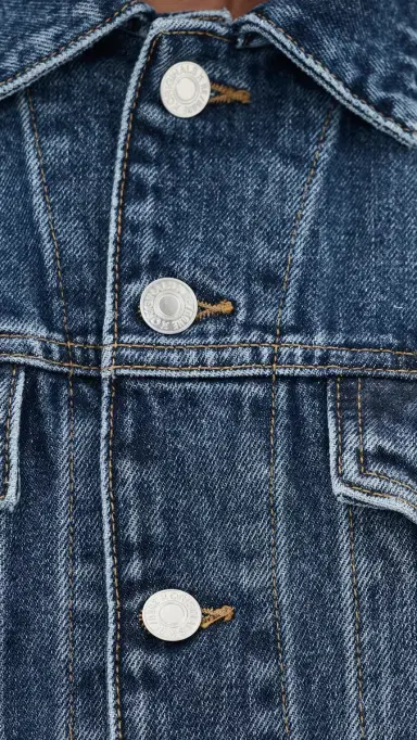 RE/DONE A Frame Denim Jacket SONOA INDIGO | Thumbnail 6 RE/DONE A Frame Denim Jacket SONOA INDIGO | Thumbnail 6