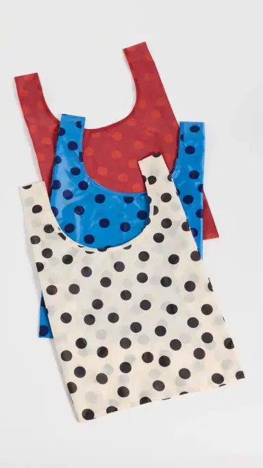 BAGGU Standard Set of 3 Polka Dot Mix One Size | Thumbnail 2 BAGGU Standard Set of 3 Polka Dot Mix One Size | Thumbnail 2
