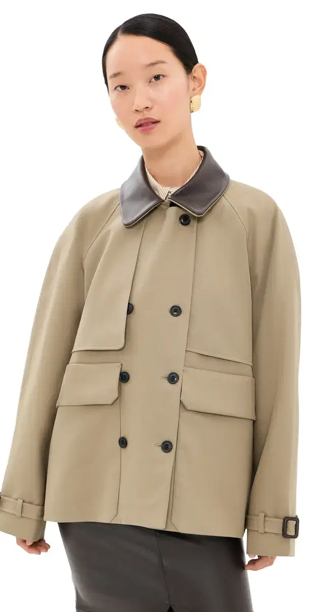Nackiyé Power Ballad Short Jacket Sand